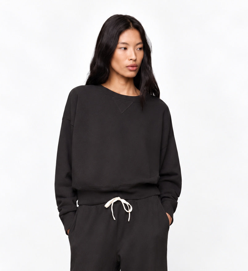 Clubhouse Sweatshirt-Ash Black