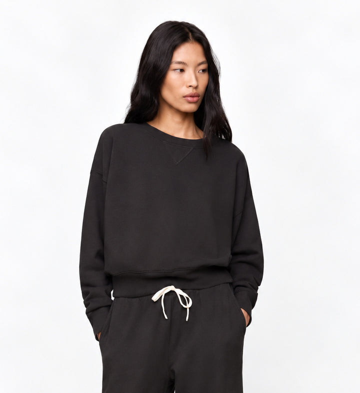 Clubhouse Sweatshirt-Ash Black