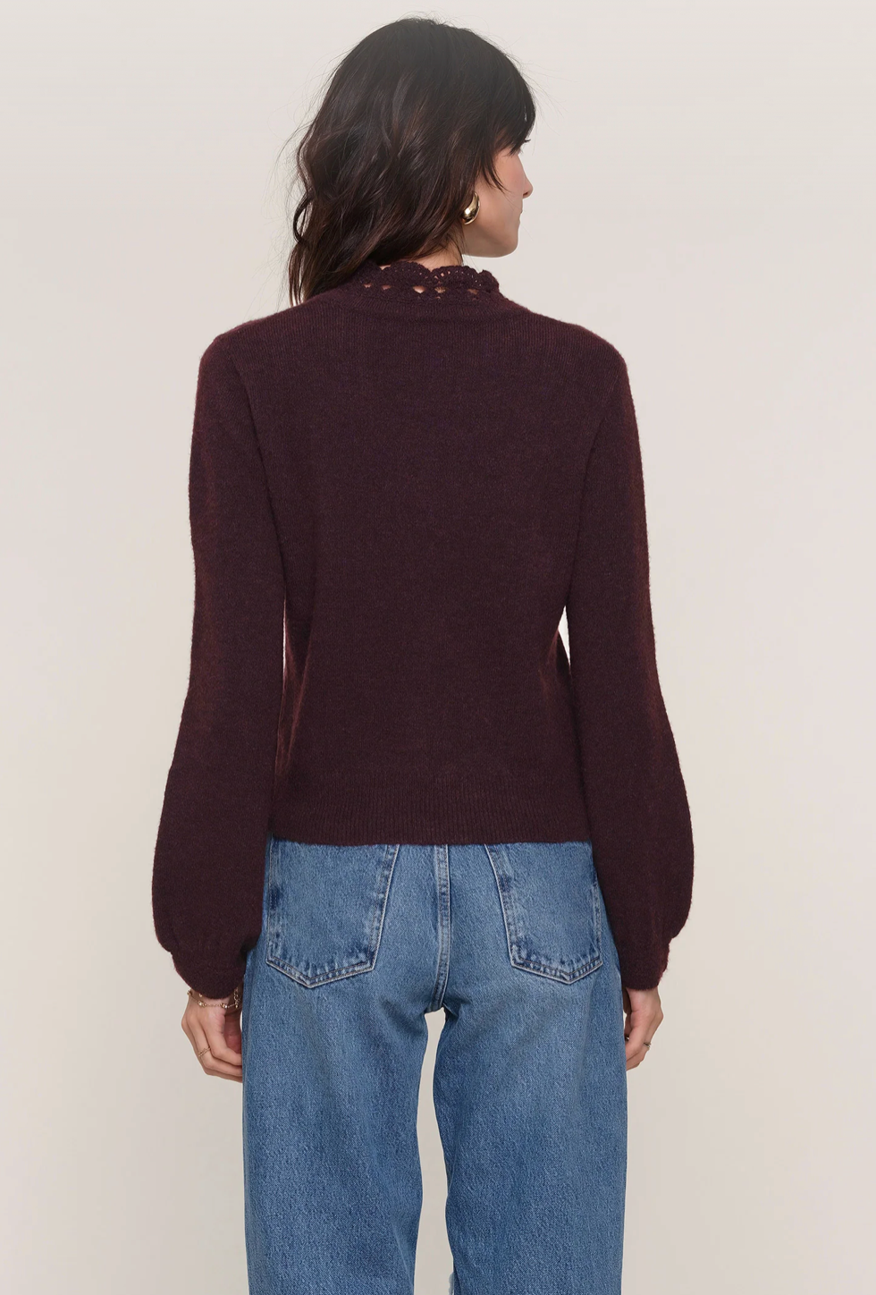 Maudie Cardi Aubergine