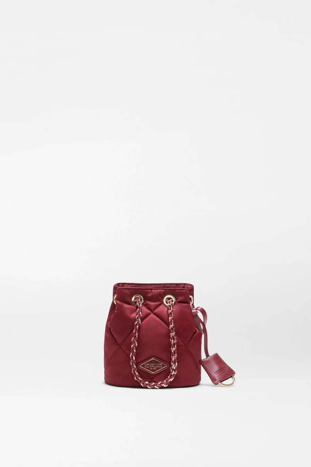 Frankie Bucket Bag Claret- Mini
