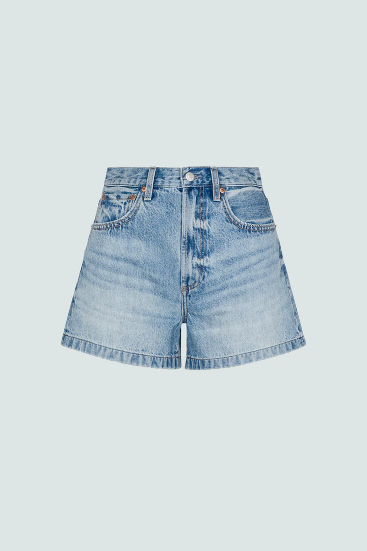 Sage High Rise Short-French Riviera