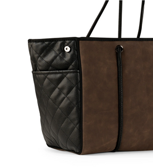 Greyson Neoprene Tote Espresso/Chocolate