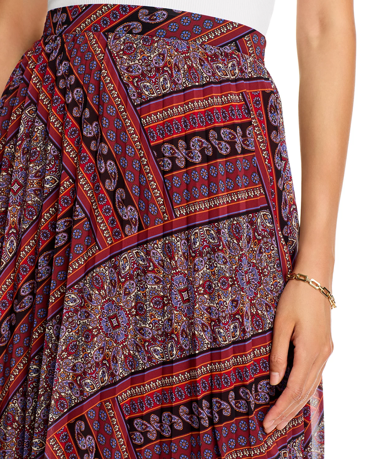 Coppola Skirt Multi Paisley