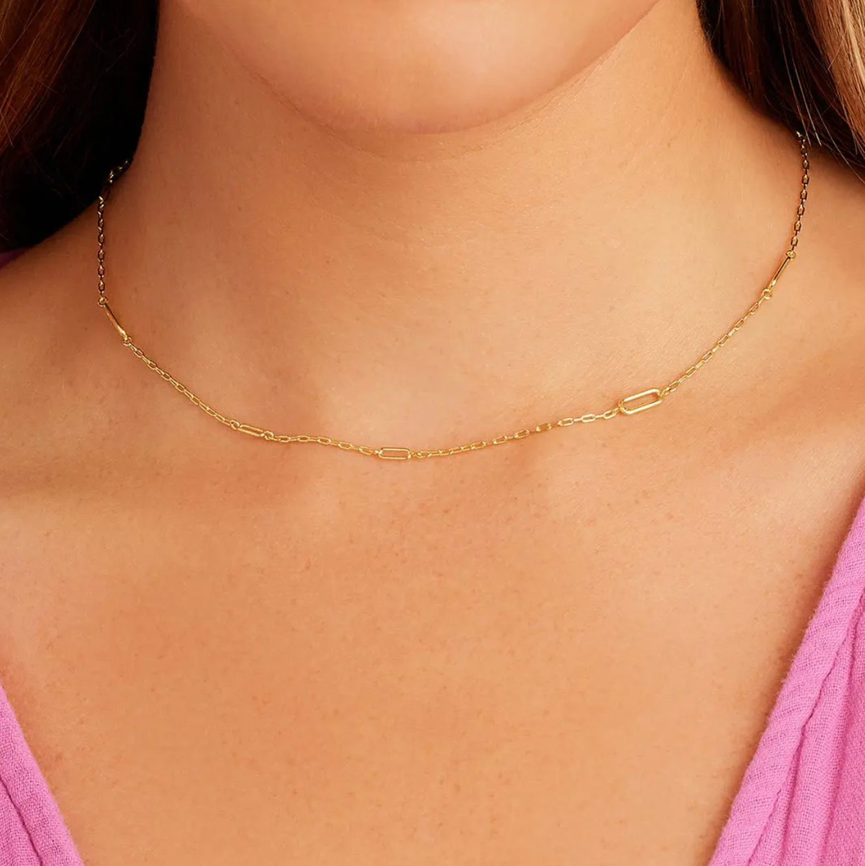 Tatum Necklace - Gold