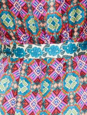 Clementine Kaleidoscope Batik Reversible