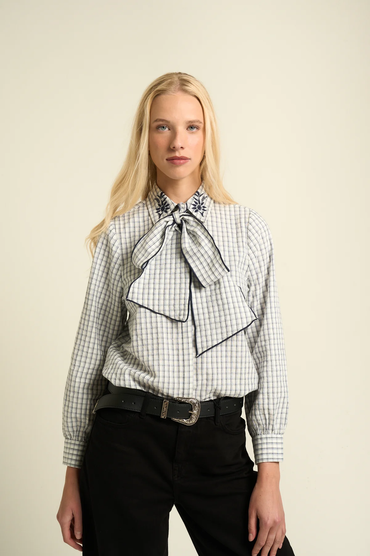 SONMER Lily Blouse Navy