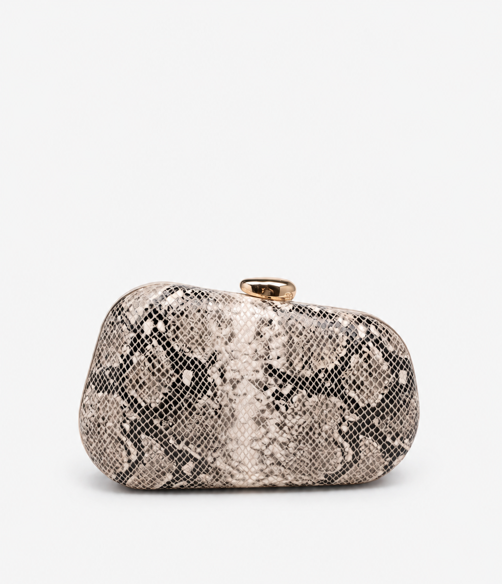 Imani Evening Bag-Snake Print