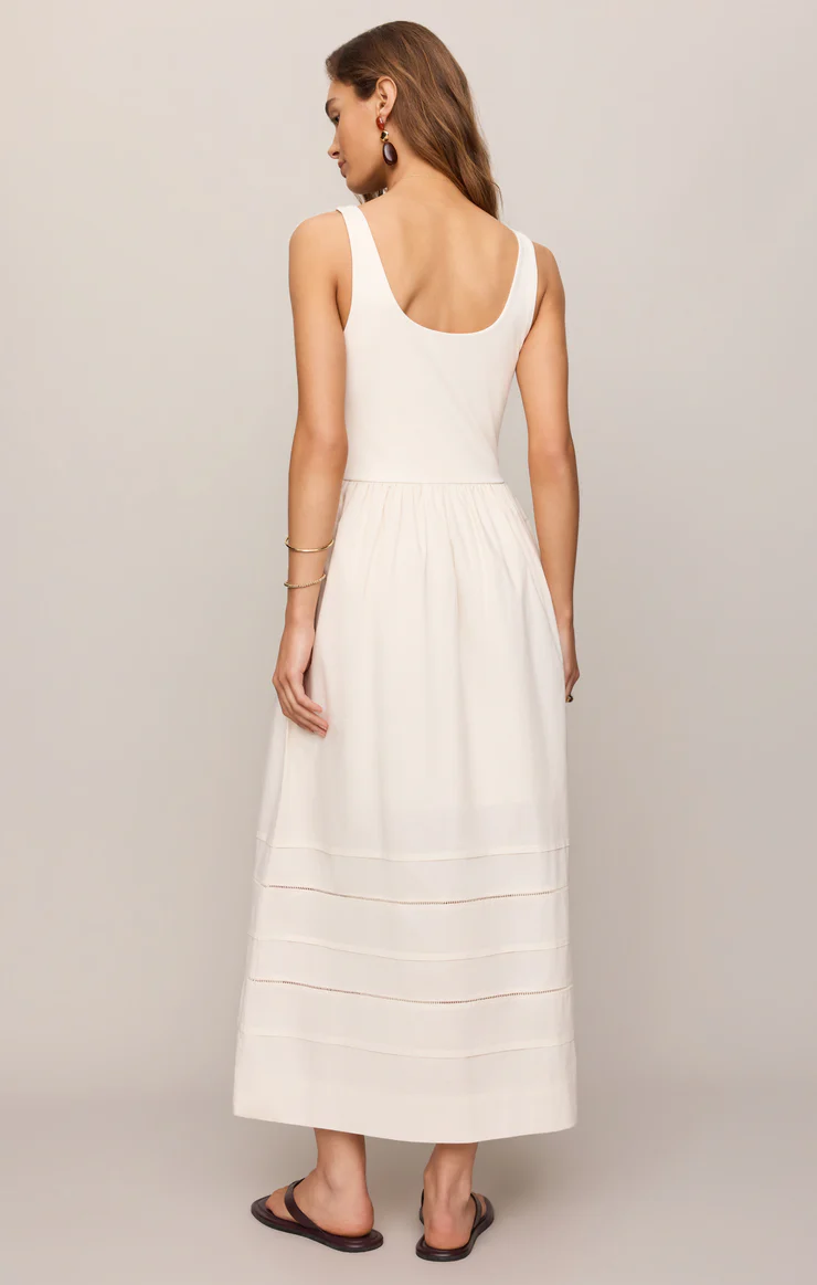 Johanna Midi Dress-Black