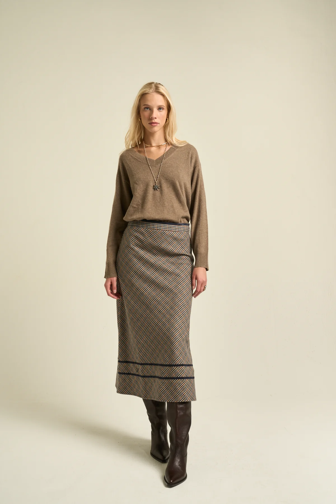 SONMER Iris Skirt Navy