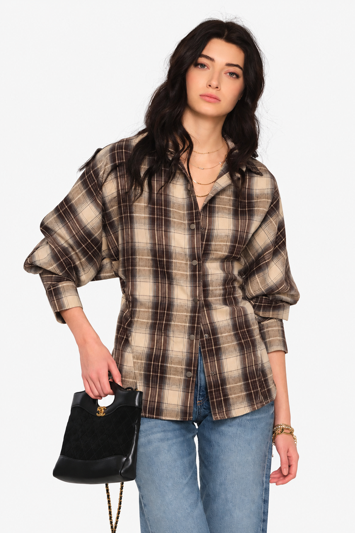 Bobbie Shirt- Bisque