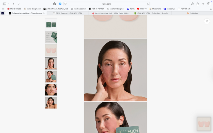 Collagen Hydrogel Eye & Cheek Contour Patch
