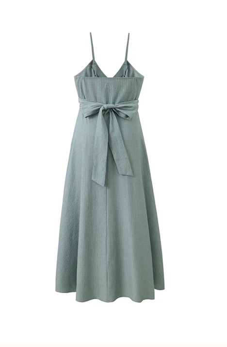 Nozha Dress Vert Rivage