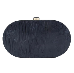 Gometric Black Clutch