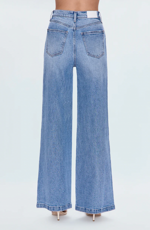 Lana High Rise Ultra Wide Leg Jean - Break