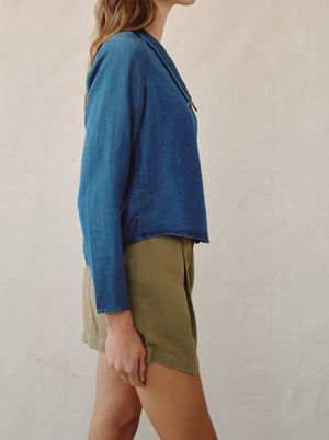 Puritan Collar Shirt Moonlit Wash