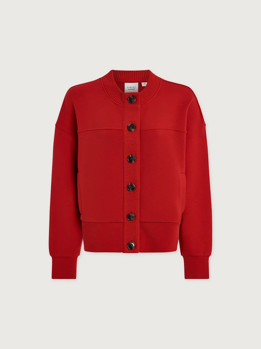 Olwen Button Front Sweat