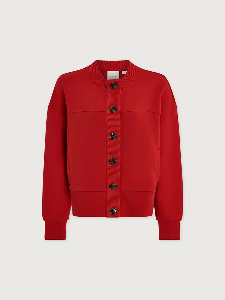 Olwen Button Front Sweat