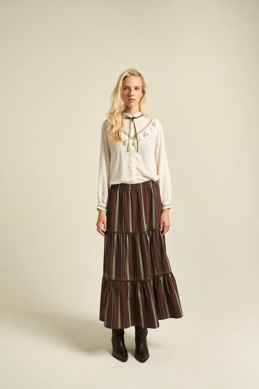 SONMER Hazel Blouse Ecru