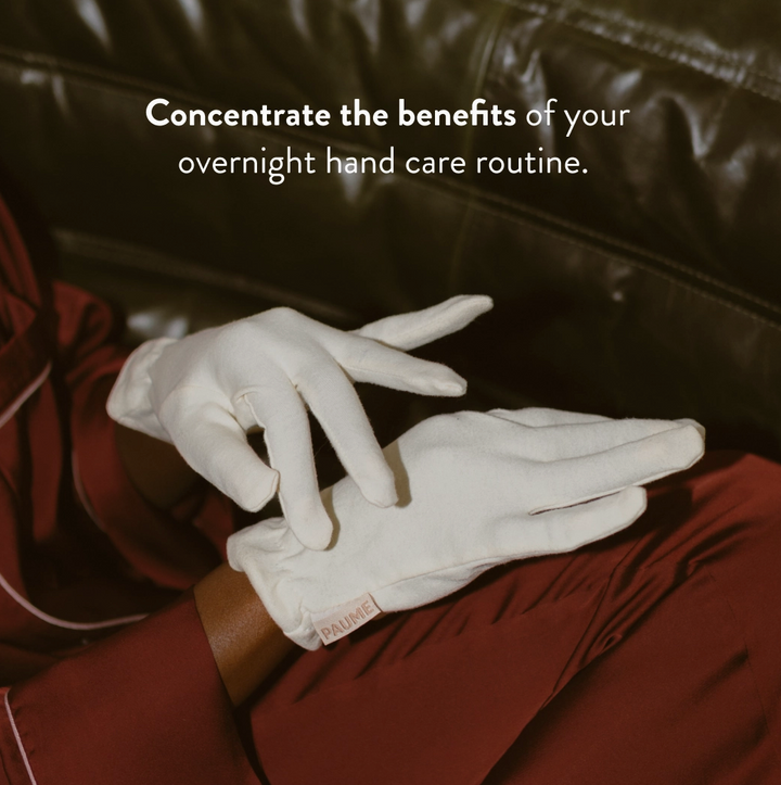 Organic Cotton Overnight Gloves