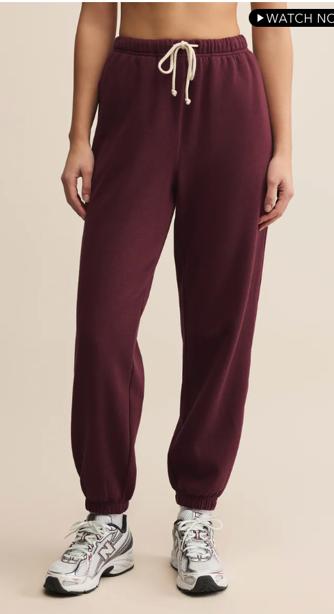 Stadium Jogger Merlot