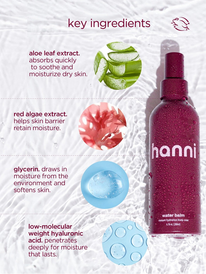 Water Balm Instant Hydration Body Mist