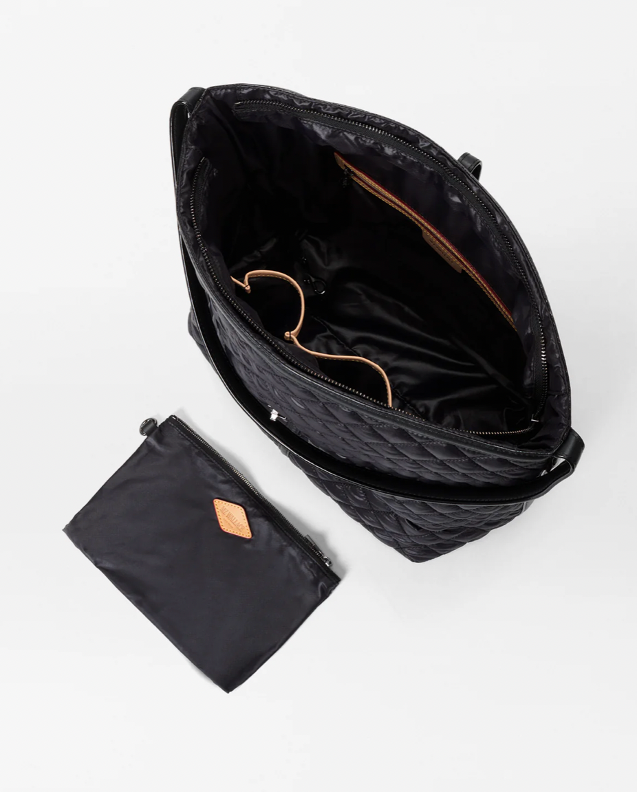 Large Astor Hobo Black