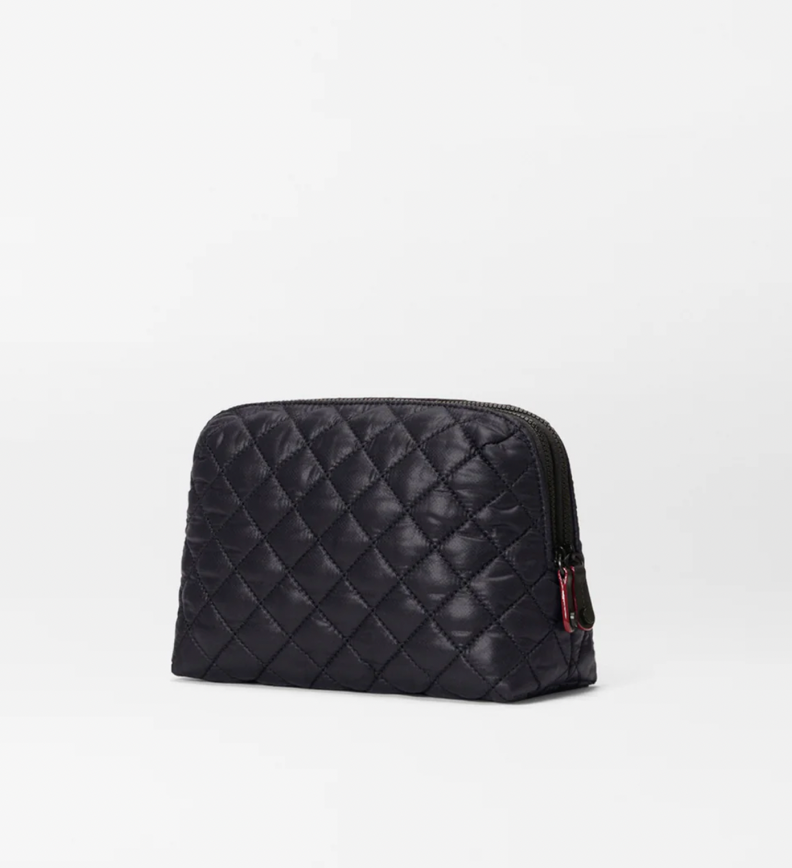 MZ Double Zip Cosmetic Black Med