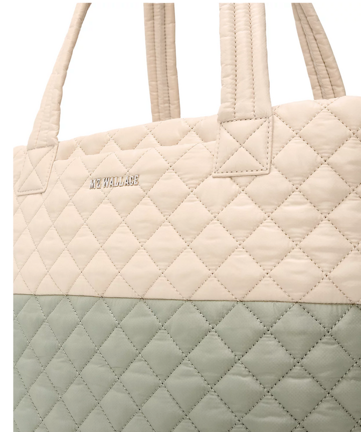 Metro Tote Deluxe Agave Green/Buff  -Medium