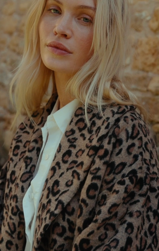 Lennon Leopard Coat