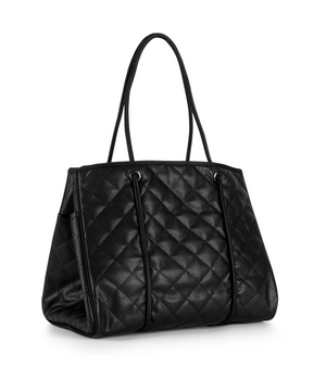 Greyson Solo Black Pebbled Neoprene Tote