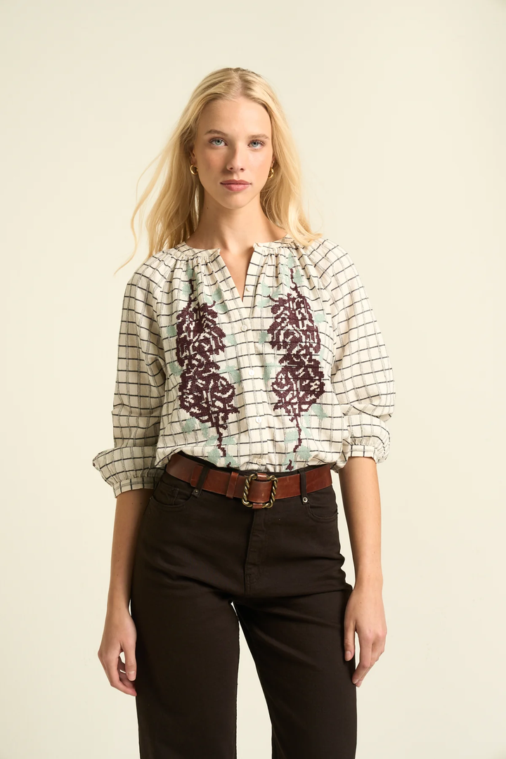SONMER Kelly Blouse Ecru