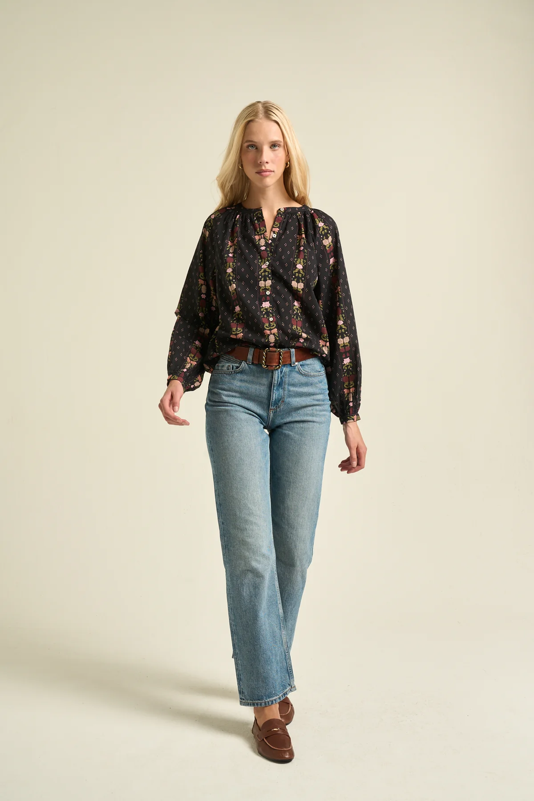 SONMER Kelly Blouse Black