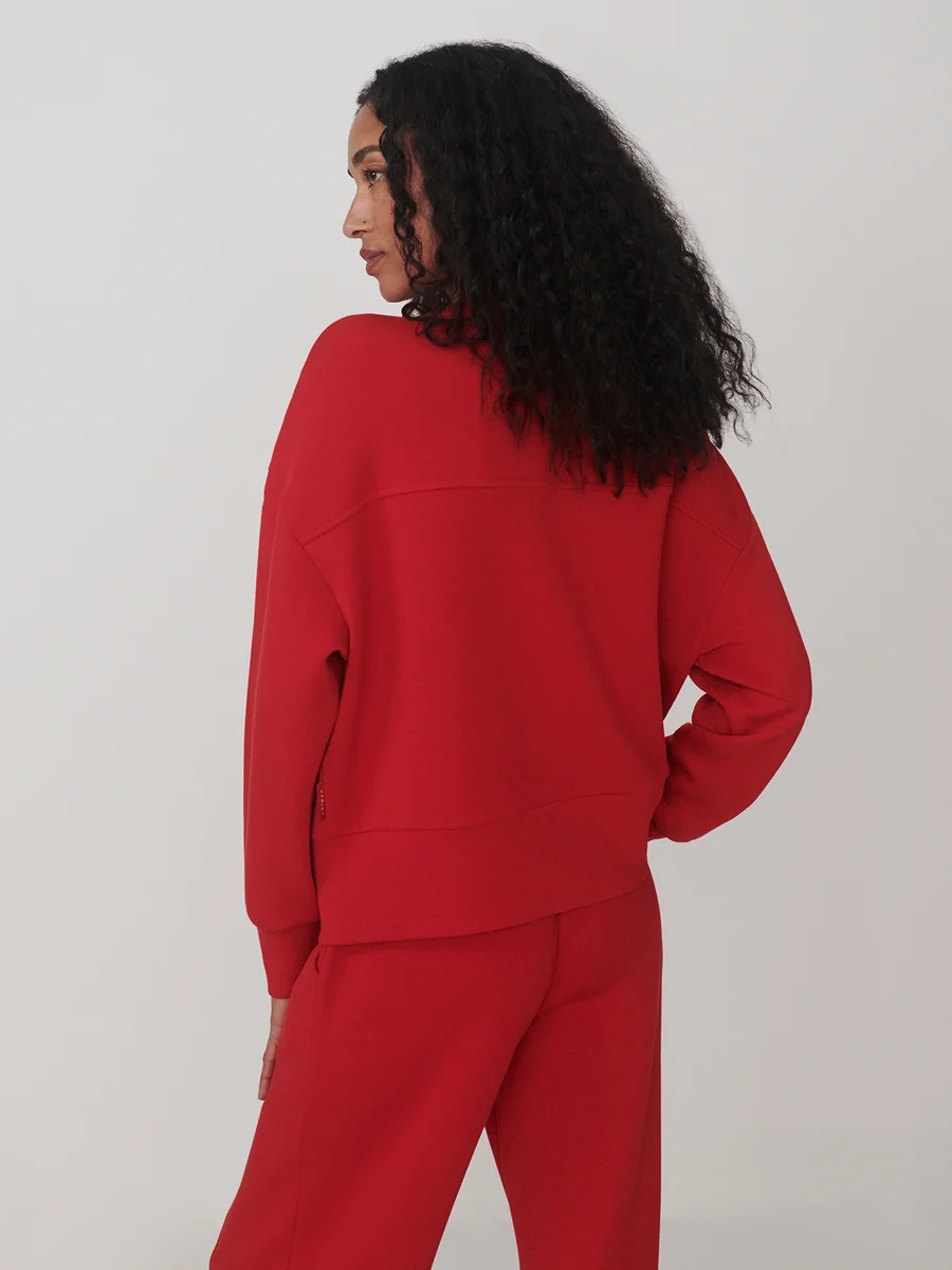 Olwen Button Front Sweat