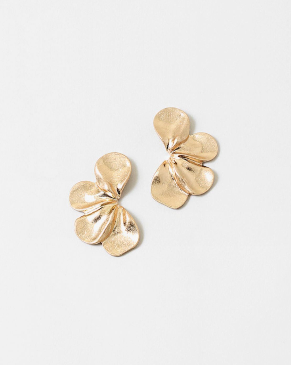 Gold Filled Flower Butterly Earring