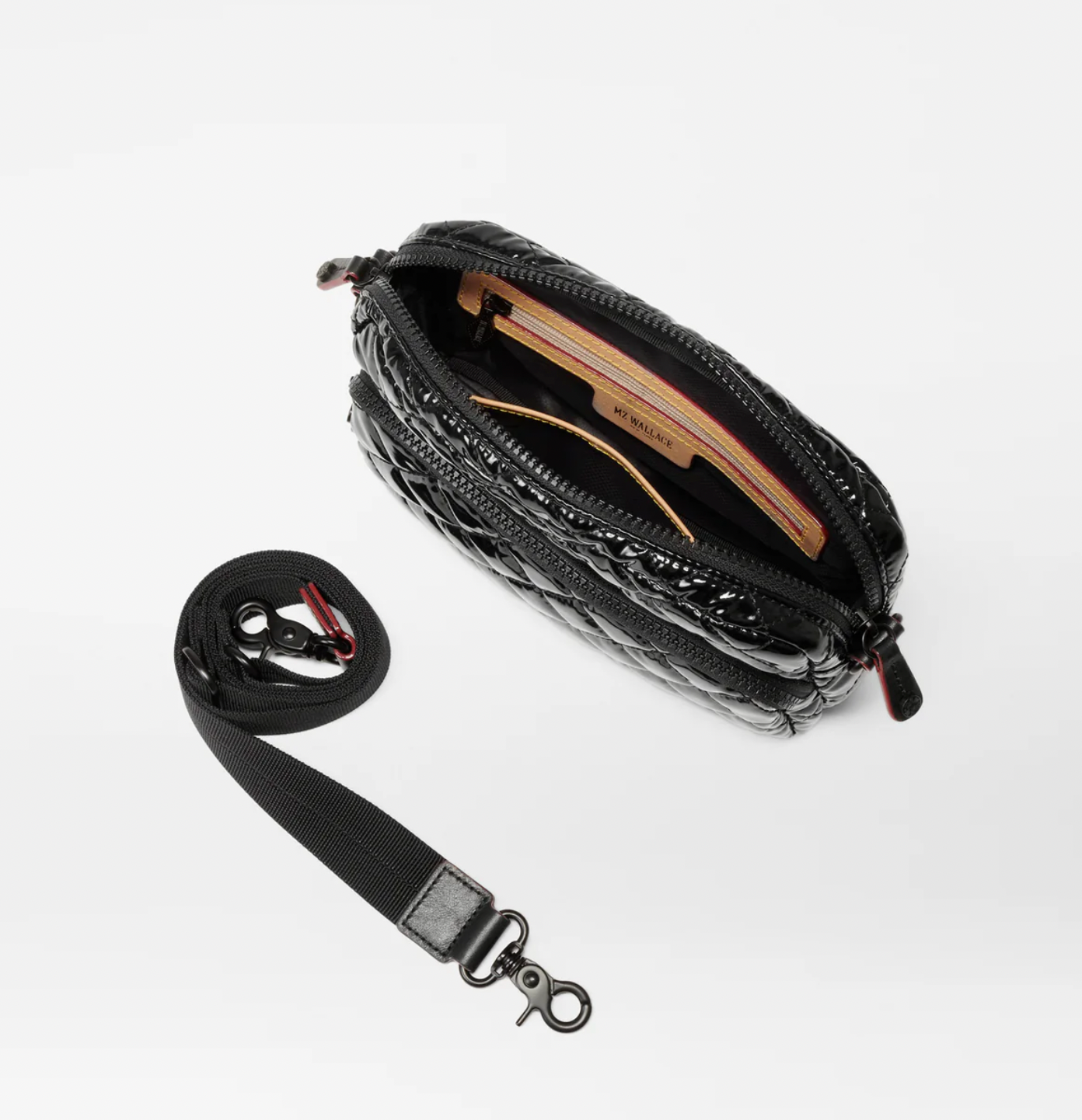 Metro Camara Bag Black Lacquer