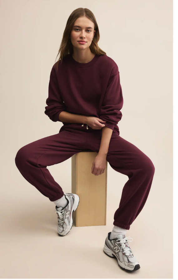 Stadium Jogger Merlot