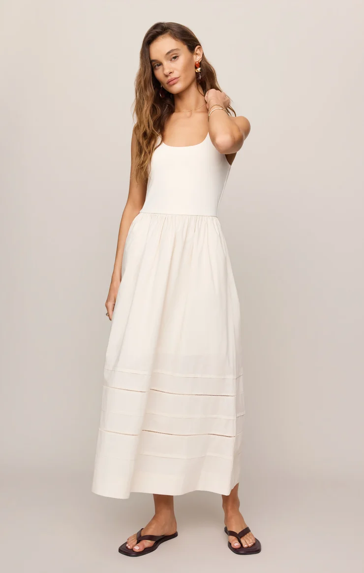 Johanna Midi Dress-Black