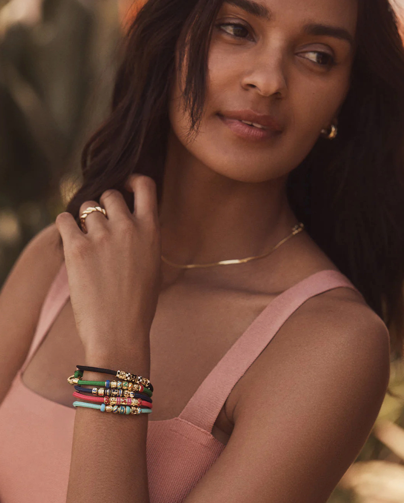 Lose Yourself Paracord Bracelet 18K Gold/Black