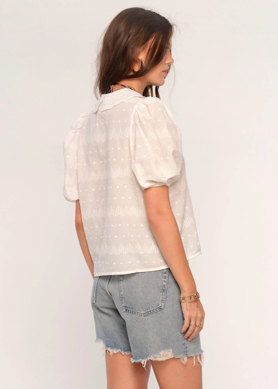 Seraphine Top Eggshell