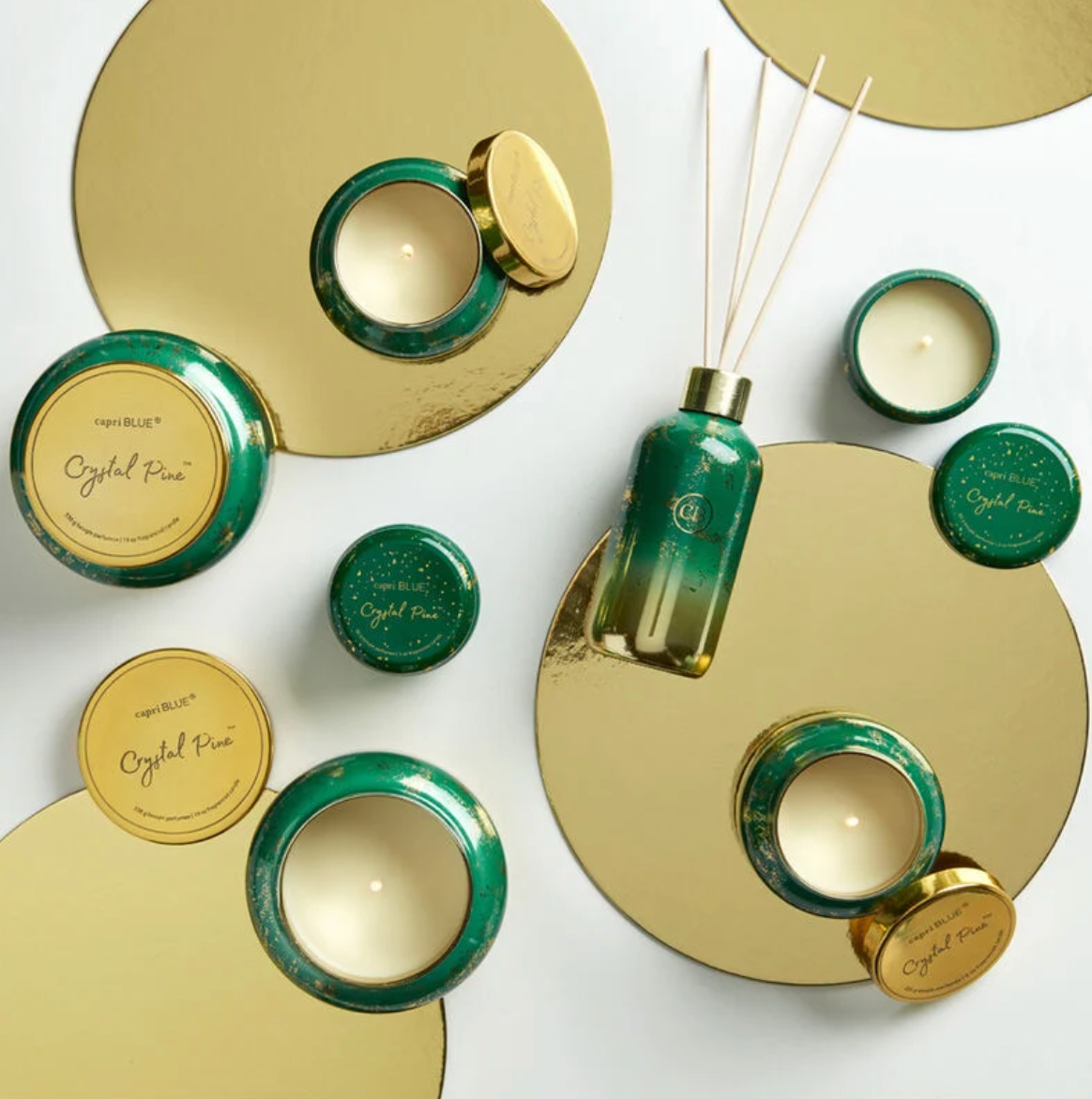 Crystal Pine Glimmer Signature Jar 19 oz