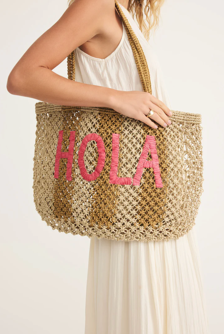 Hola Spring Tote Desert Light