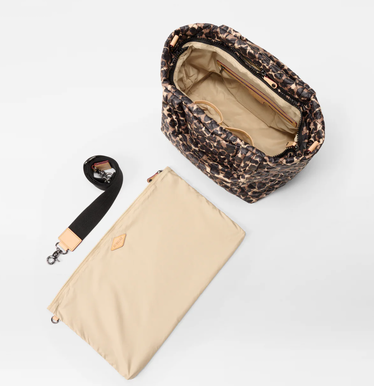 Metro Tote Deluxe Leopard Small