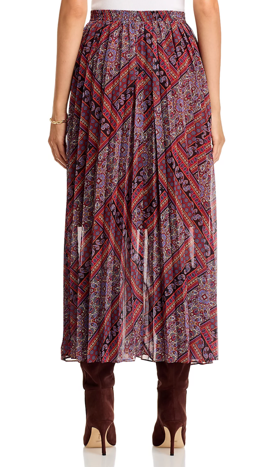 Coppola Skirt Multi Paisley