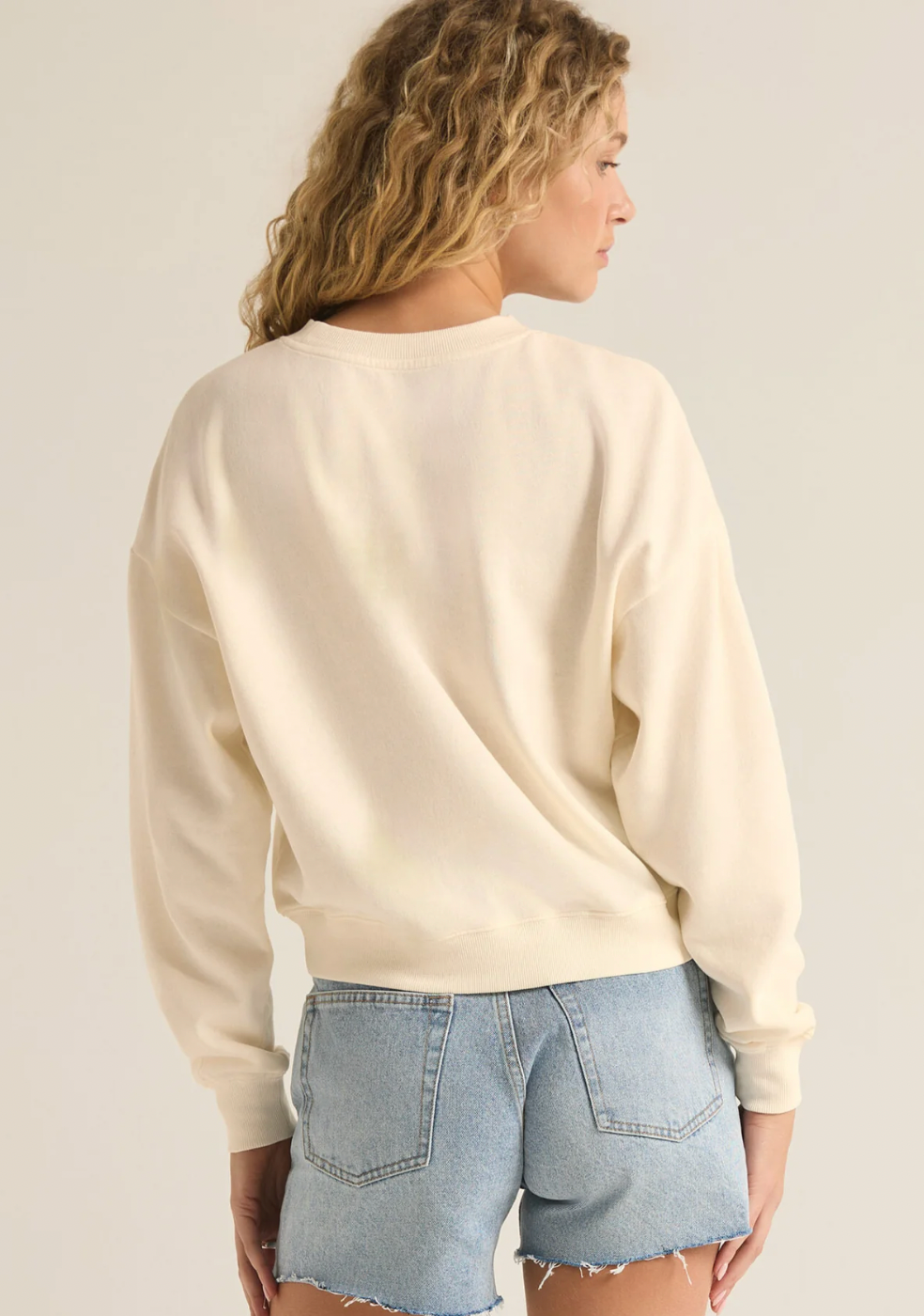 Montauk Sunday Sweatshirt Sea Salt