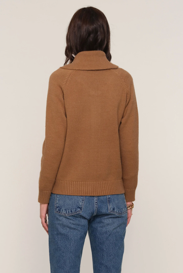 Grant Cardi Camel