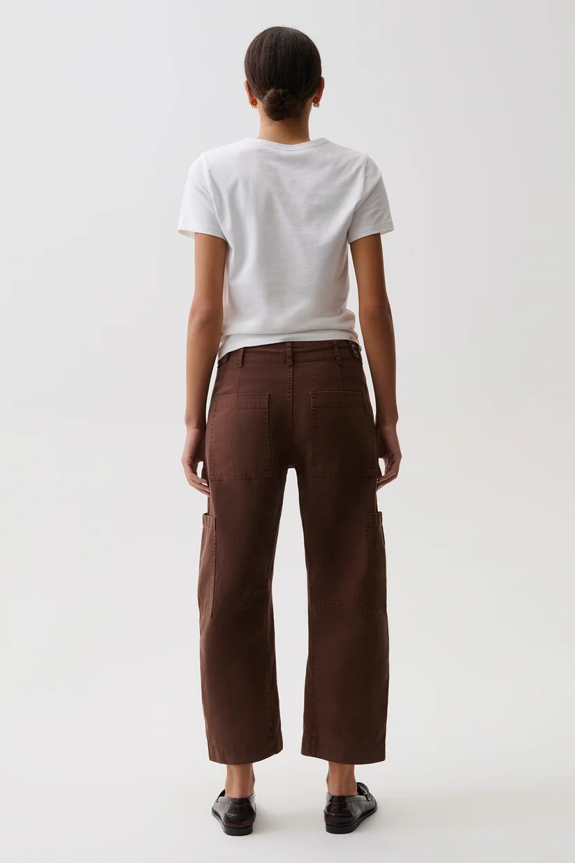 Sabrina Curved Utility Pant-Lindt