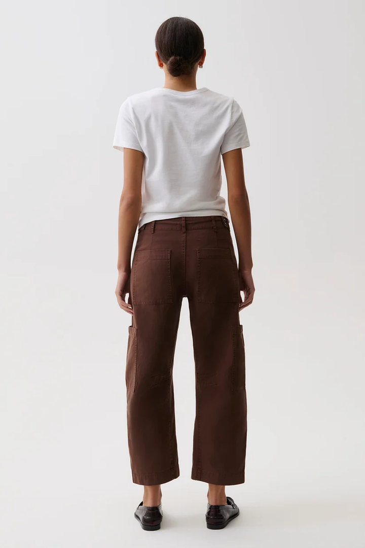 Sabrina Curved Utility Pant-Lindt
