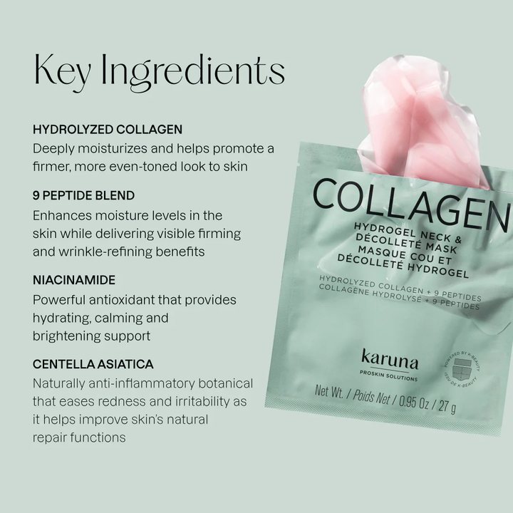 Collagen Hydrogel Neck Mask
