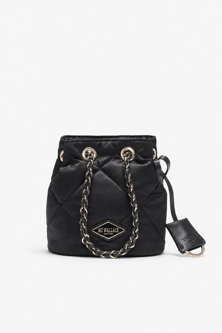 Frankie Bucket Bag Black- Mini