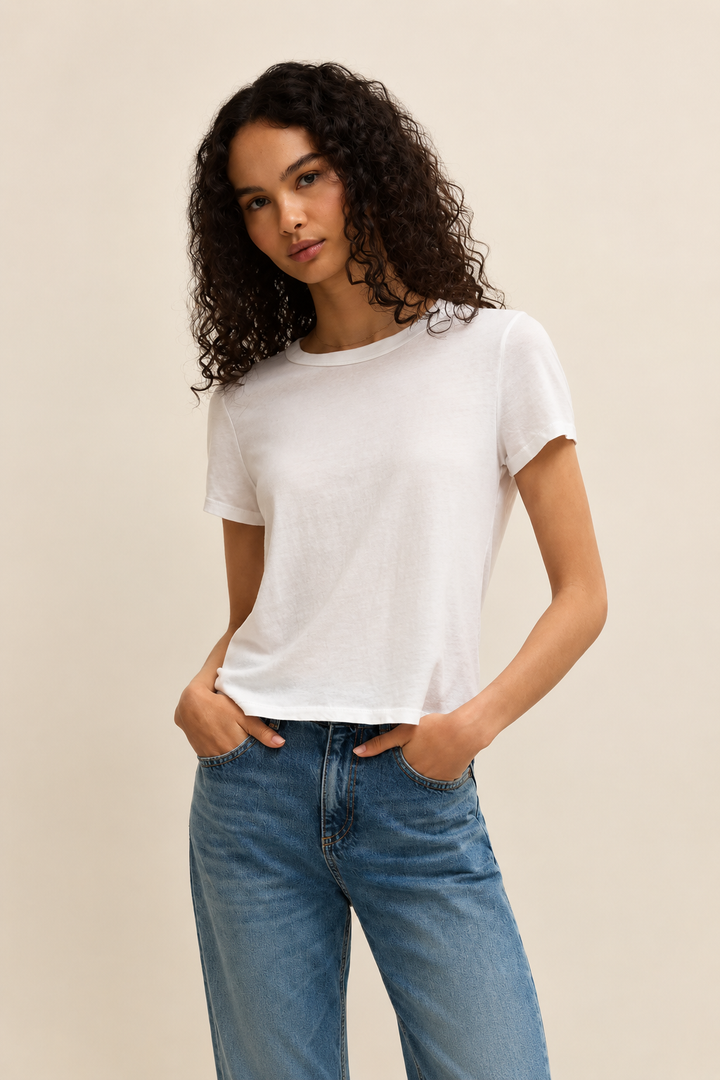 Junie Tee Shirt-White